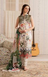 Asifa and Nabeel | Meraki Vintage 25 | Mahgul (MVL25-16) by Asifa and Nabeel - Designer Dress - Type: Ladies Clothes - Available at Libayah - 100% Original
