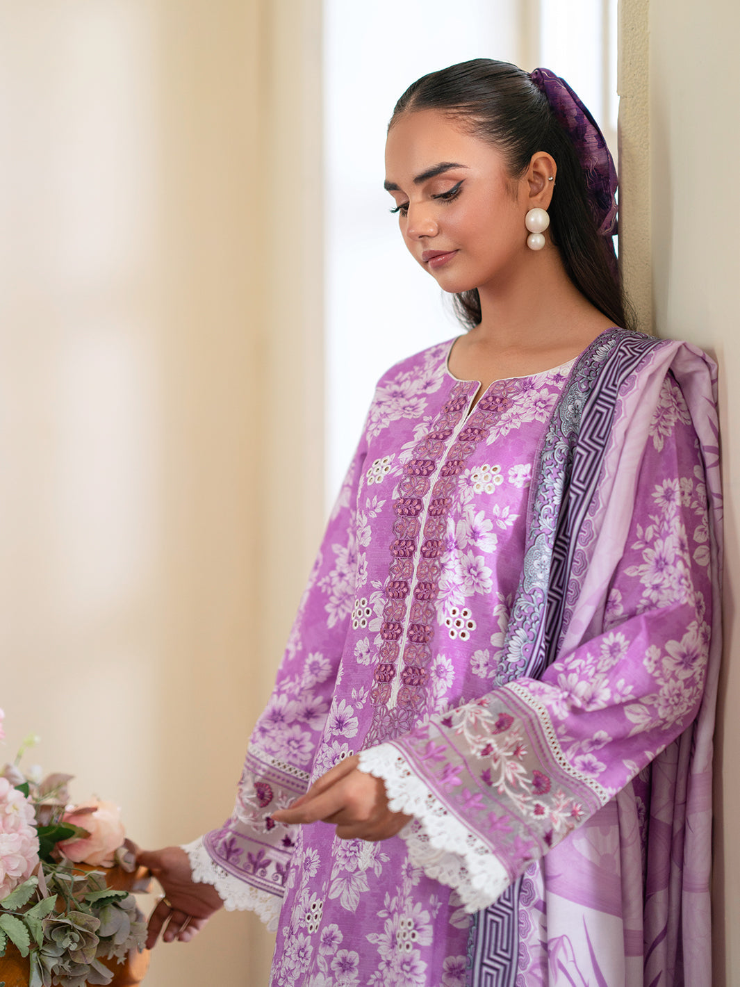 Mahnur | Leila Winter 24 |  Fiona by Mahnur - Designer Dress - Type: Ladies Clothes - Available at Libayah - 100% Original