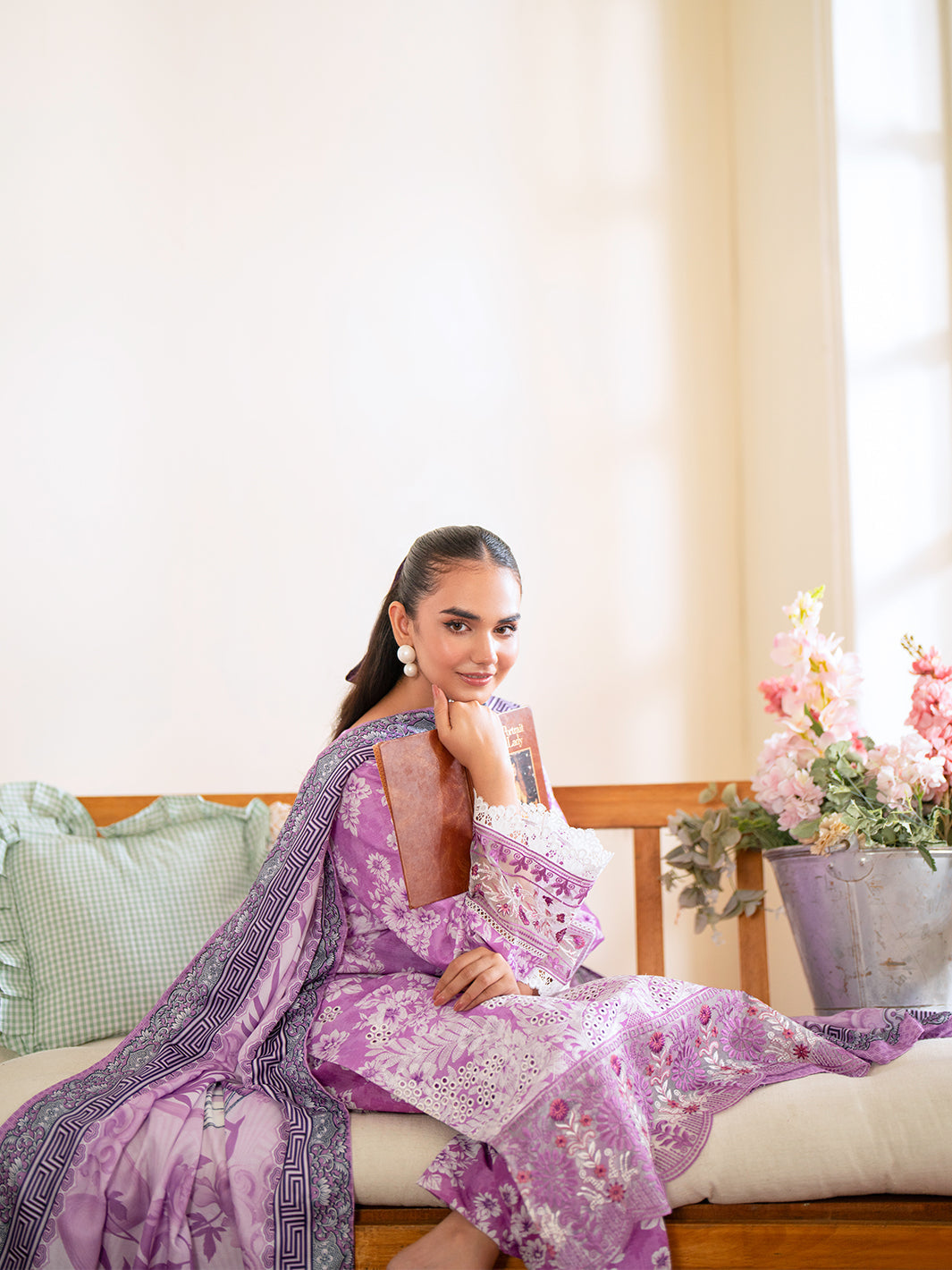 Mahnur | Leila Winter 24 |  Fiona by Mahnur - Designer Dress - Type: Ladies Clothes - Available at Libayah - 100% Original