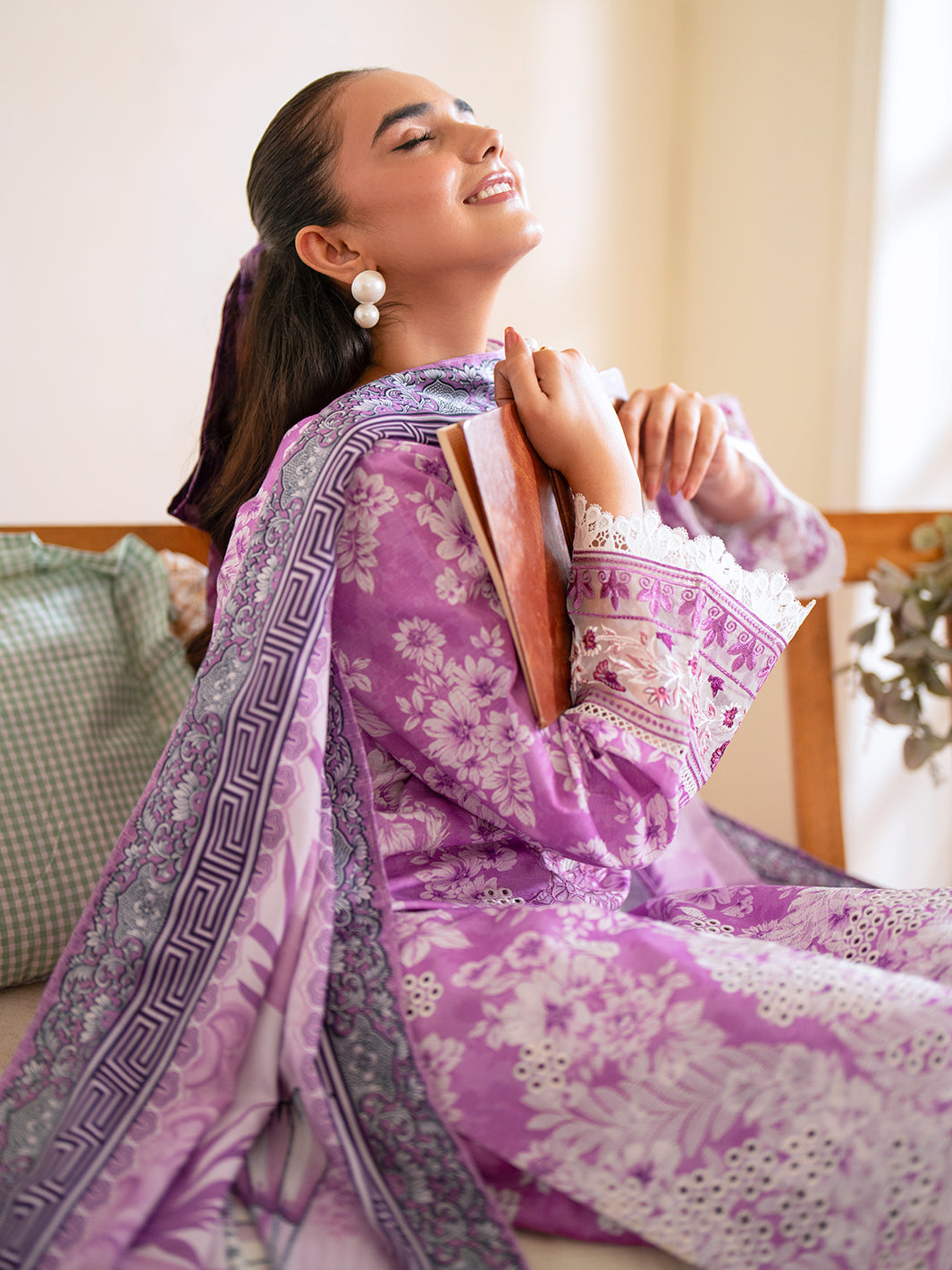 Mahnur | Leila Winter 24 |  Fiona by Mahnur - Designer Dress - Type: Ladies Clothes - Available at Libayah - 100% Original