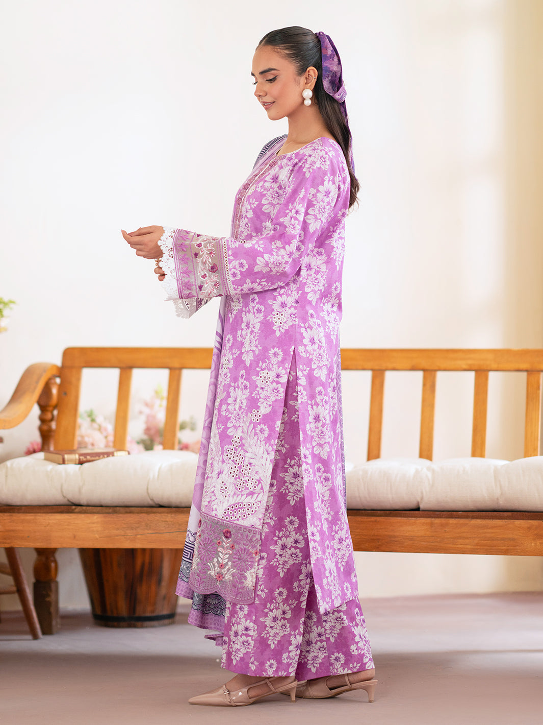 Mahnur | Leila Winter 24 |  Fiona by Mahnur - Designer Dress - Type: Ladies Clothes - Available at Libayah - 100% Original