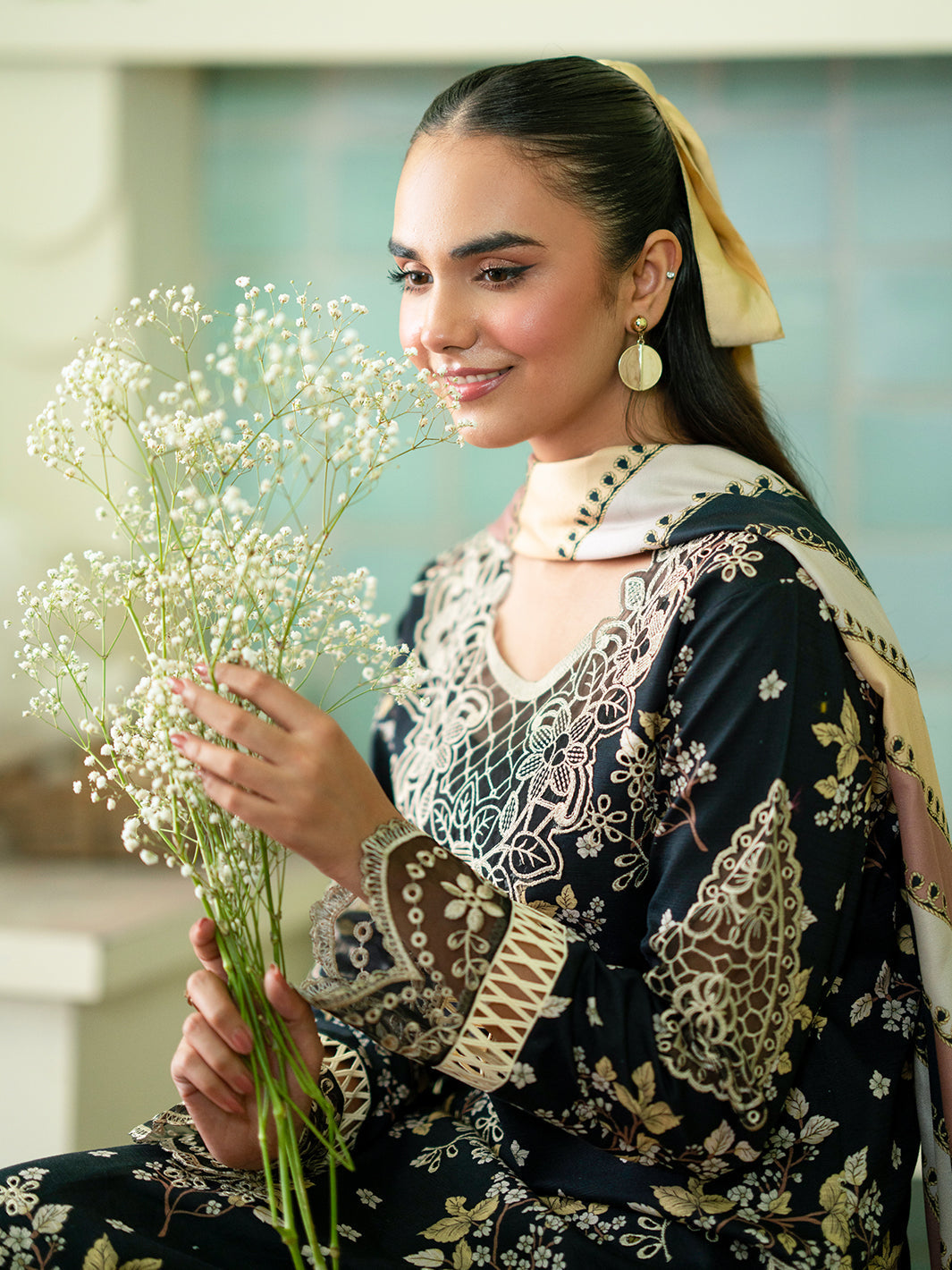 Mahnur | Leila Winter 24 |  Giselle by Mahnur - Designer Dress - Type: Ladies Clothes - Available at Libayah - 100% Original