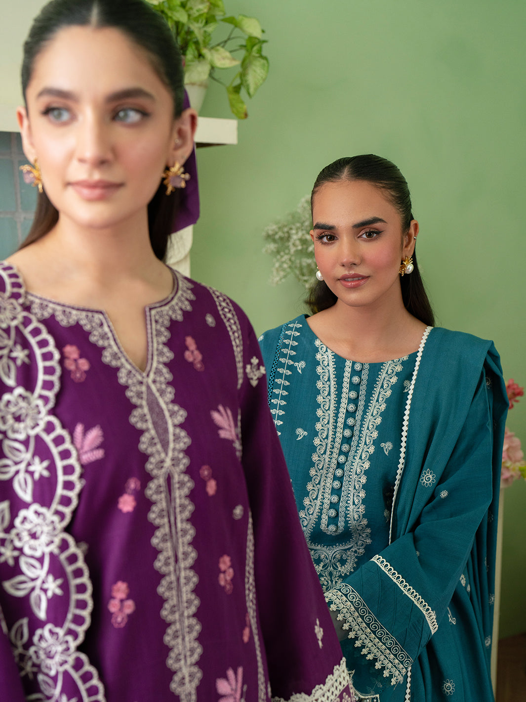 Mahnur | Leila Winter 24 |  Rhea by Mahnur - Designer Dress - Type: Ladies Clothes - Available at Libayah - 100% Original