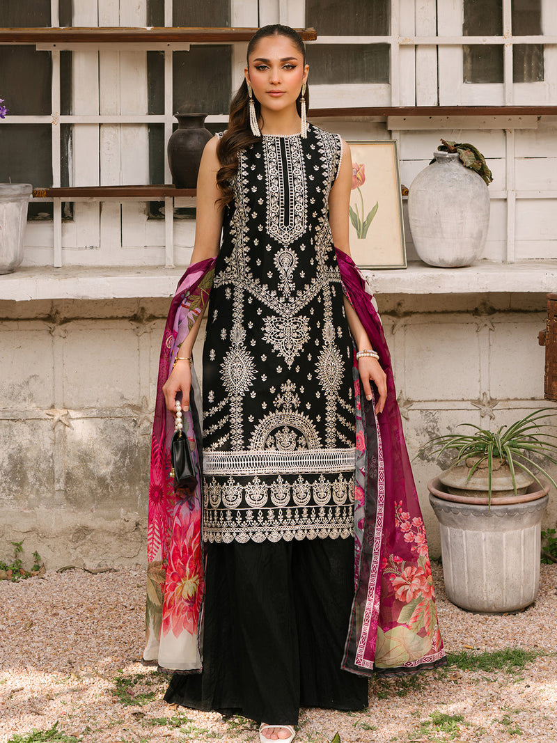 Mahnur | Masakali Luxury Lawn 24 | MK 05 - A by Mahnur - Designer Dress - Type: Ladies Clothes - Available at Libayah - 100% Original