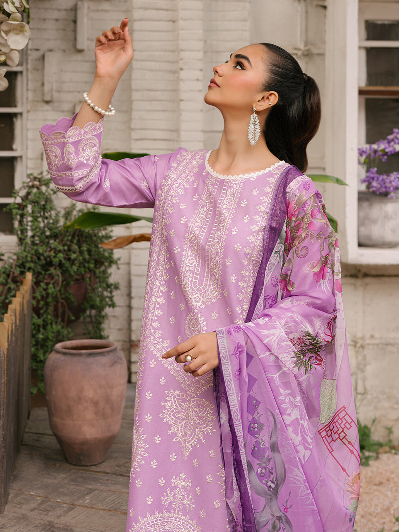Mahnur | Masakali Luxury Lawn 24 | MK 05 - B by Mahnur - Designer Dress - Type: Ladies Clothes - Available at Libayah - 100% Original