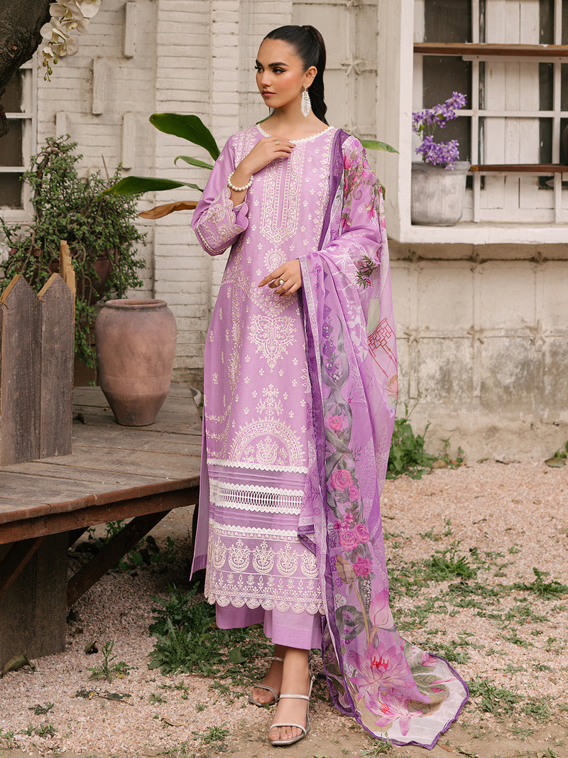 Mahnur | Masakali Luxury Lawn 24 | MK 05 - B by Mahnur - Designer Dress - Type: Ladies Clothes - Available at Libayah - 100% Original