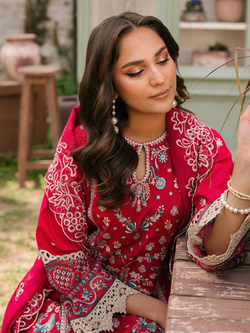 Mahnur | Masakali Luxury Lawn 24 | MK 06 - B by Mahnur - Designer Dress - Type: Ladies Clothes - Available at Libayah - 100% Original