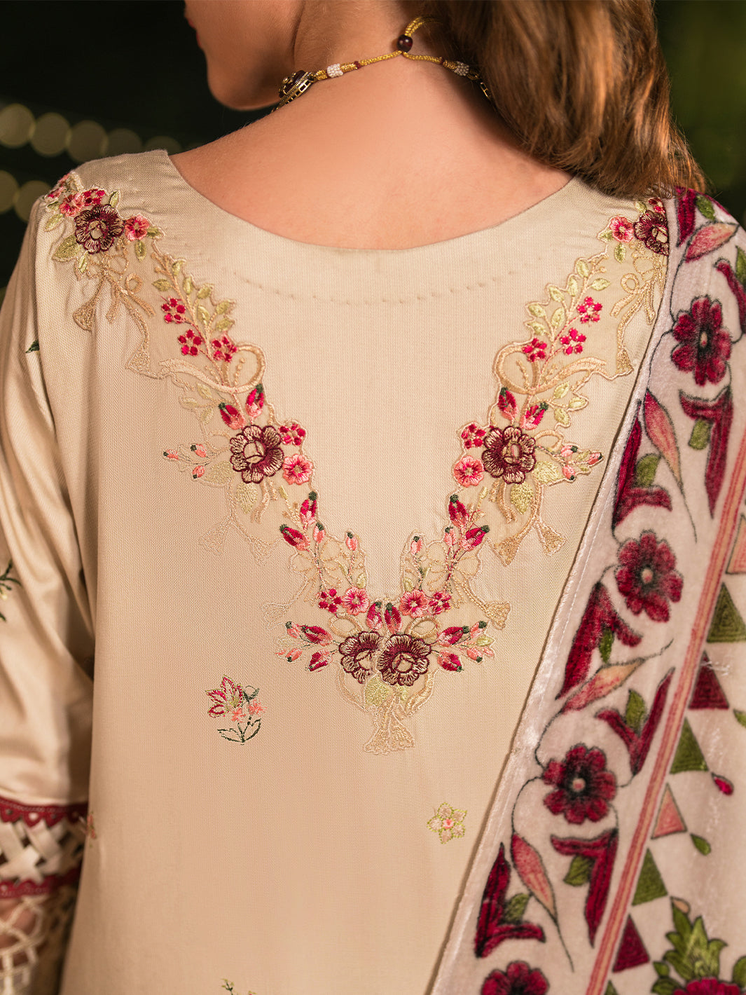 Mahnur | Nazakat Luxury Winter |  KIVA by Mahgul - Designer Dress - Type: Ladies Clothes - Available at Libayah - 100% Original