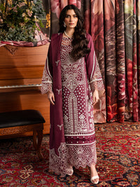 Mahnur | Veronica Luxury Karandi 24 | ROSE by Mahnur - Designer Dress - Type: Ladies Clothes - Available at Libayah - 100% Original