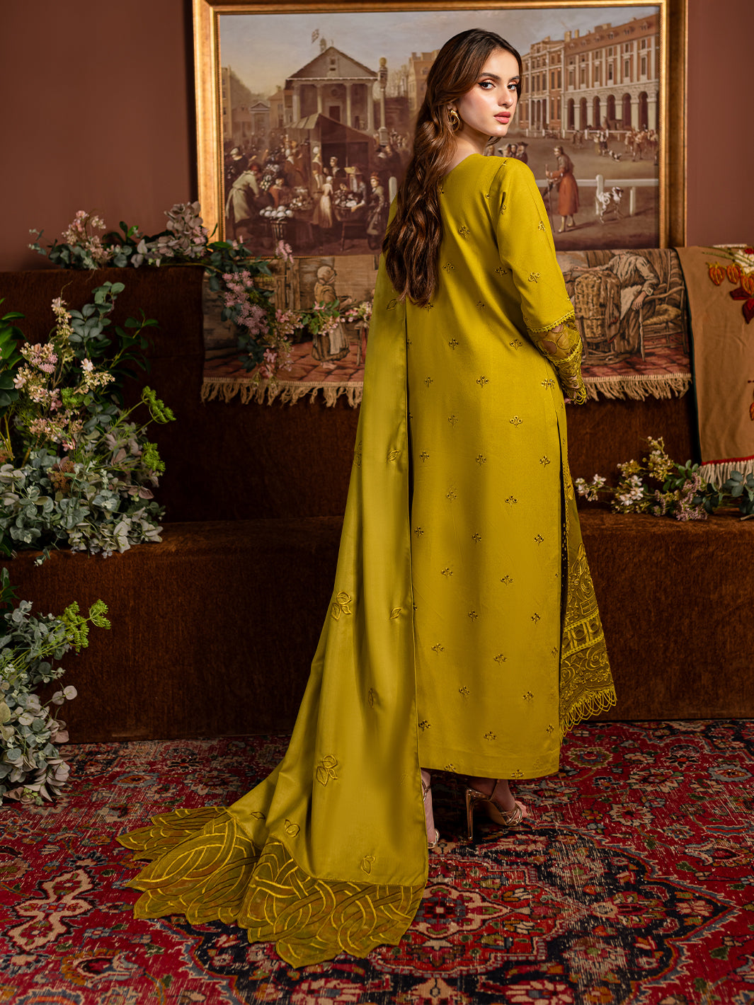 Mahnur | Veronica Luxury Karandi 24 | VICTORIA by Mahnur - Designer Dress - Type: Ladies Clothes - Available at Libayah - 100% Original