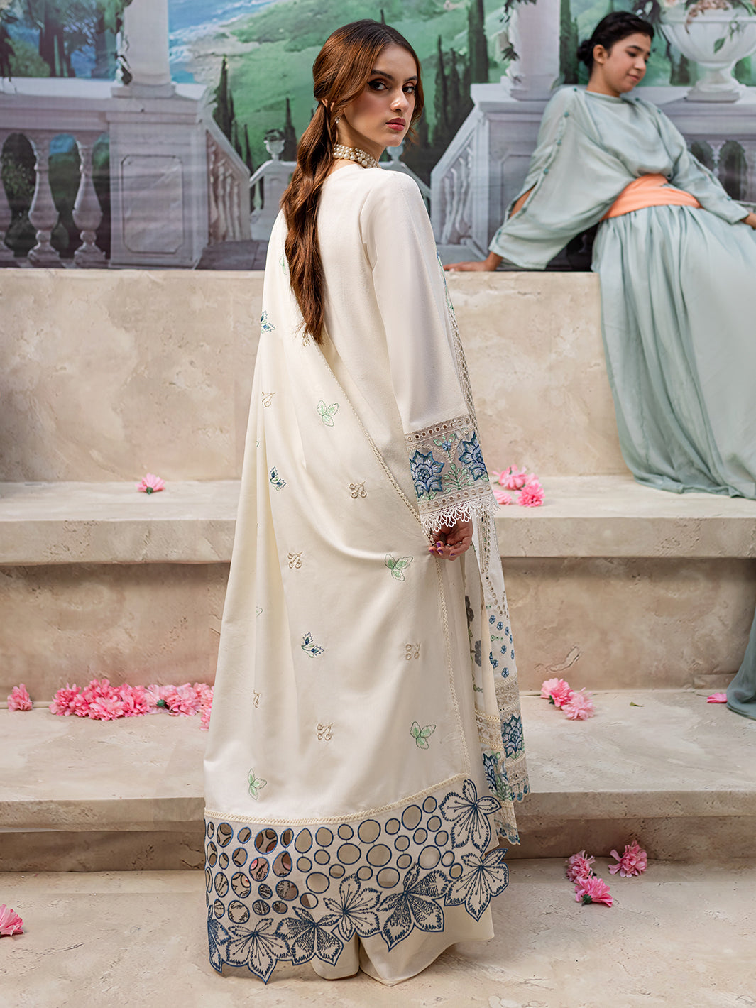 Mahnur | Veronica Luxury Karandi 24 | CECILIA by Mahnur - Designer Dress - Type: Ladies Clothes - Available at Libayah - 100% Original