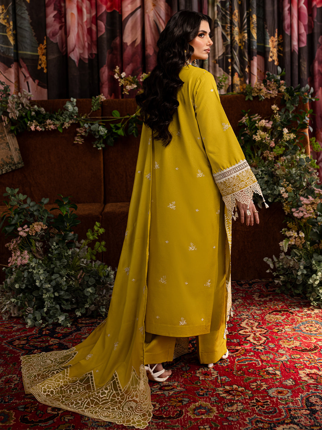 Mahnur | Veronica Luxury Karandi 24 | CLARA by Mahnur - Designer Dress - Type: Ladies Clothes - Available at Libayah - 100% Original