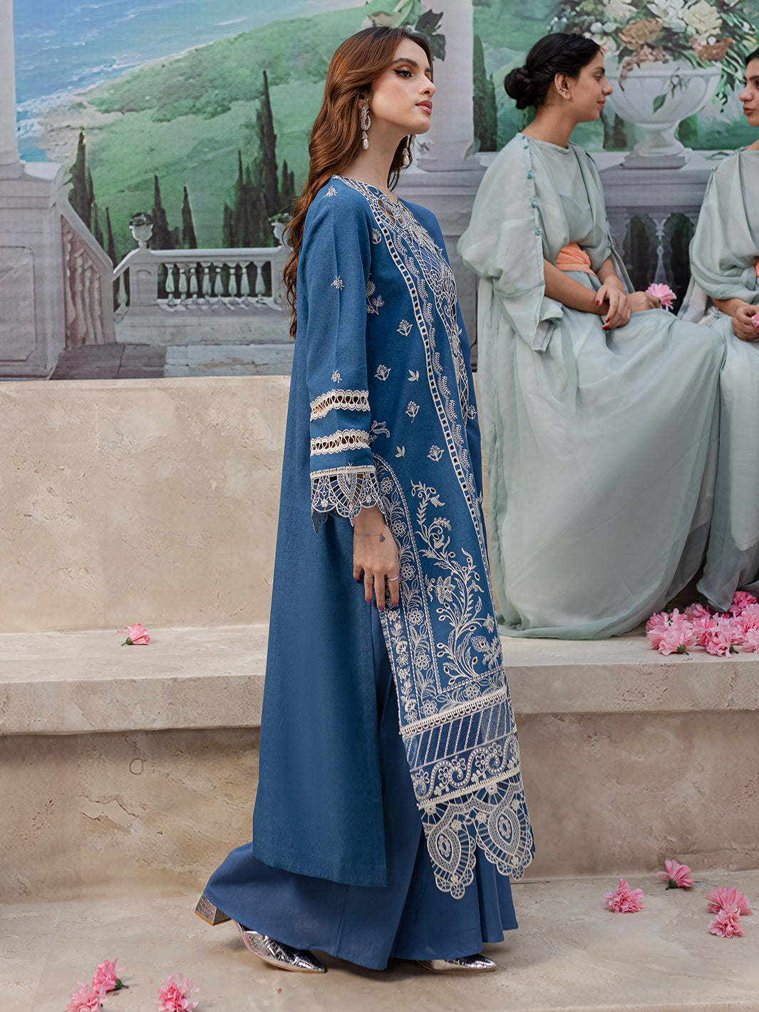 Mahnur | Veronica Luxury Karandi 24 | DOROTHY by Mahnur - Designer Dress - Type: Ladies Clothes - Available at Libayah - 100% Original