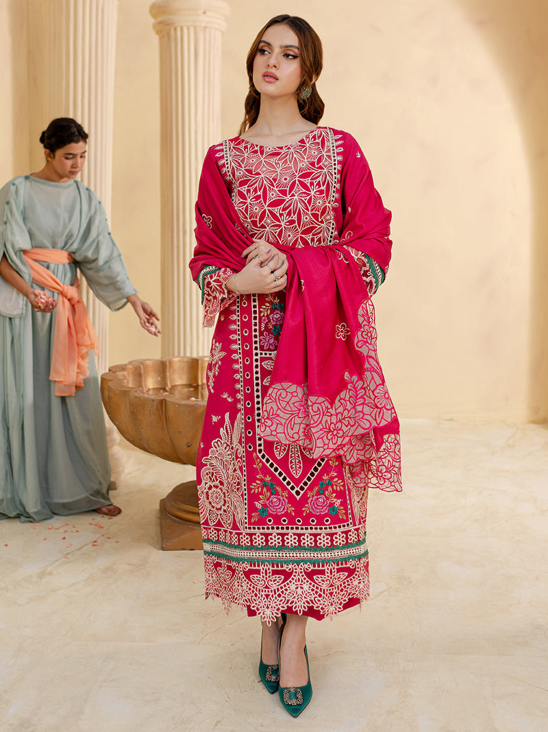 Mahnur | Veronica Luxury Karandi 24 | ELEANOR by Mahnur - Designer Dress - Type: Ladies Clothes - Available at Libayah - 100% Original
