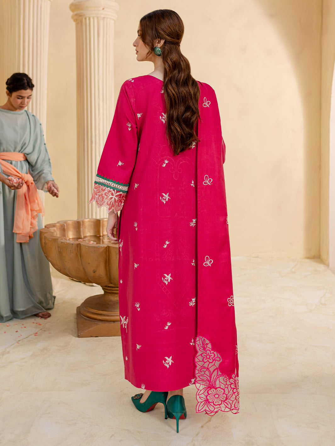 Mahnur | Veronica Luxury Karandi 24 | ELEANOR by Mahnur - Designer Dress - Type: Ladies Clothes - Available at Libayah - 100% Original