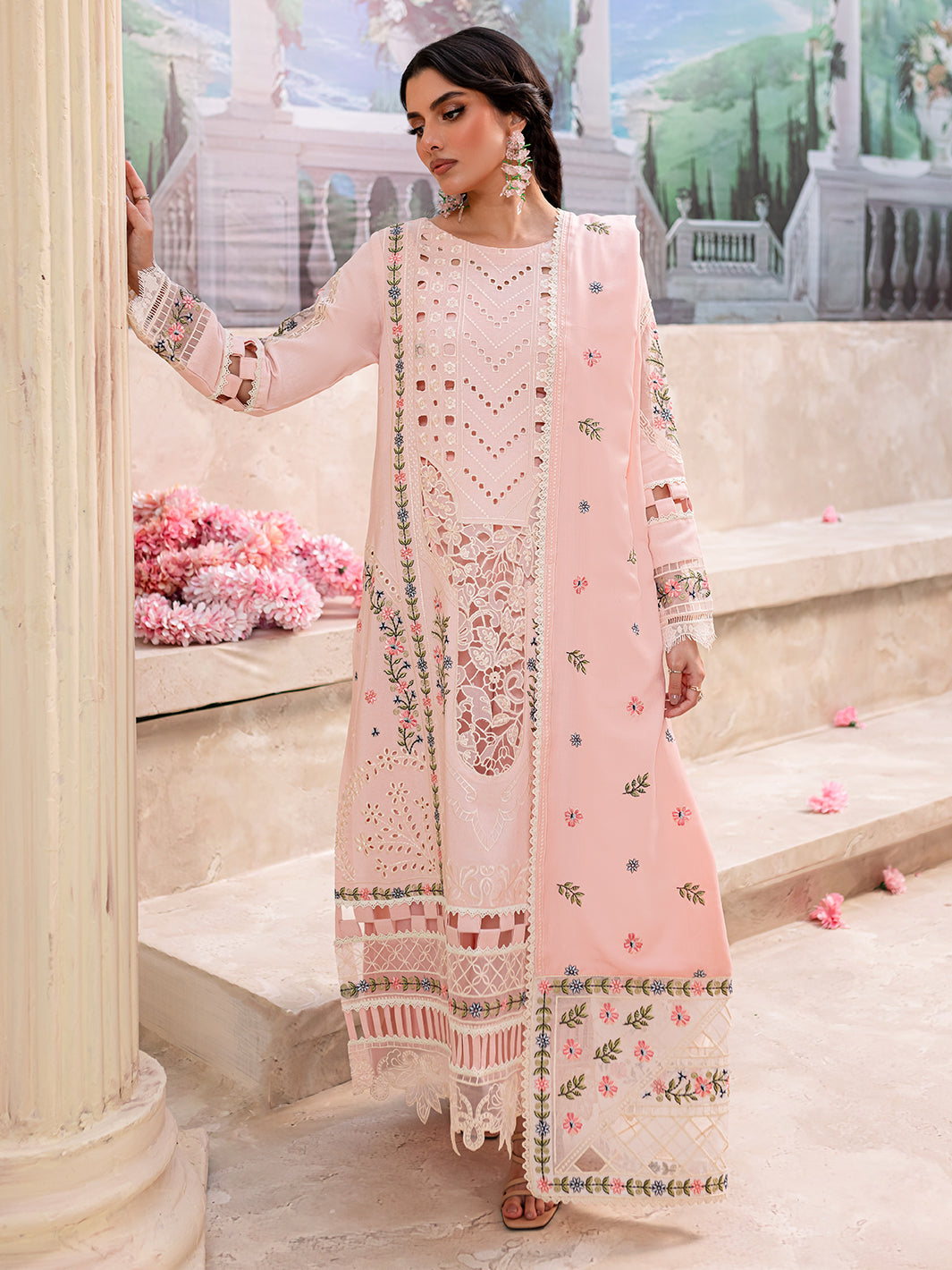 Mahnur | Veronica Luxury Karandi 24 | ISABELLA by Mahnur - Designer Dress - Type: Ladies Clothes - Available at Libayah - 100% Original