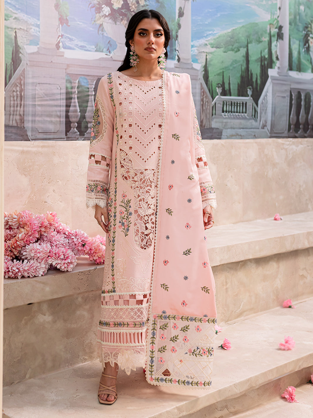 Mahnur | Veronica Luxury Karandi 24 | ISABELLA by Mahnur - Designer Dress - Type: Ladies Clothes - Available at Libayah - 100% Original