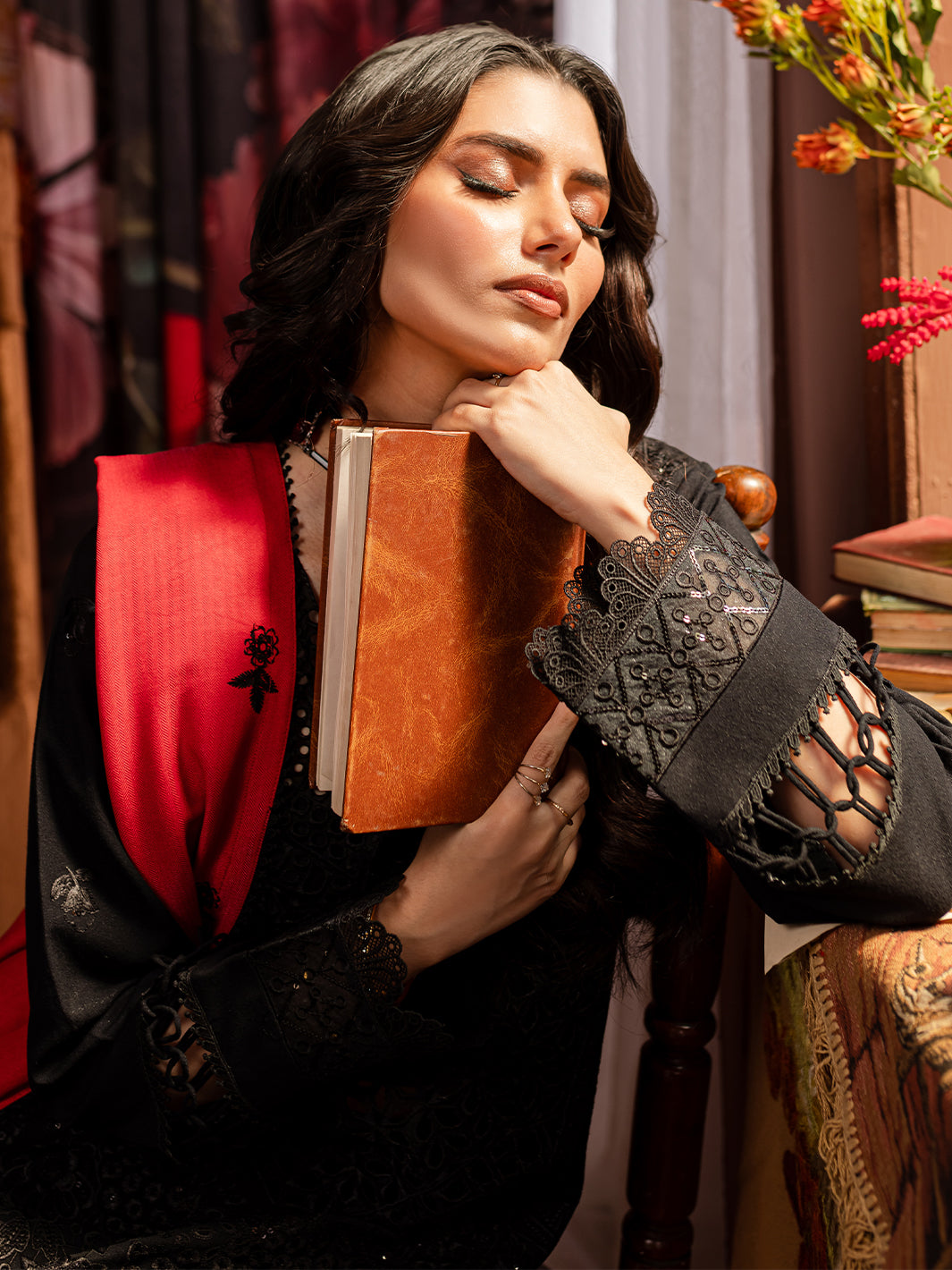 Mahnur | Veronica Luxury Karandi 24 | MARGARET by Mahnur - Designer Dress - Type: Ladies Clothes - Available at Libayah - 100% Original