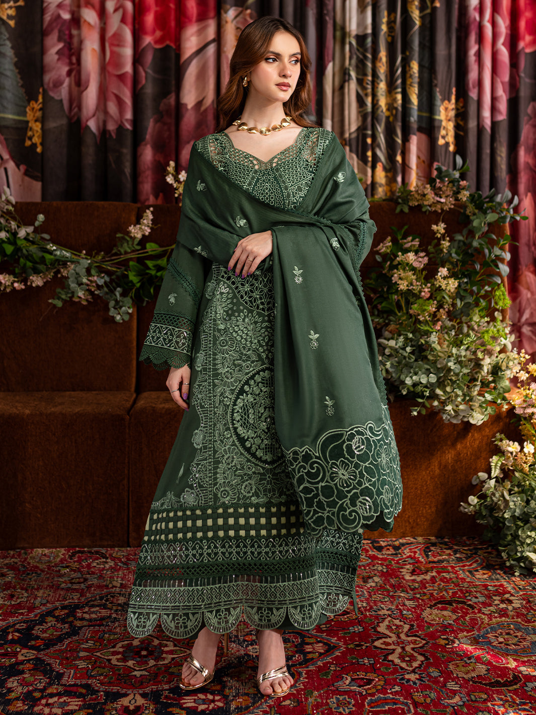 Mahnur | Veronica Luxury Karandi 24 | MATLIDA by Mahnur - Designer Dress - Type: Ladies Clothes - Available at Libayah - 100% Original