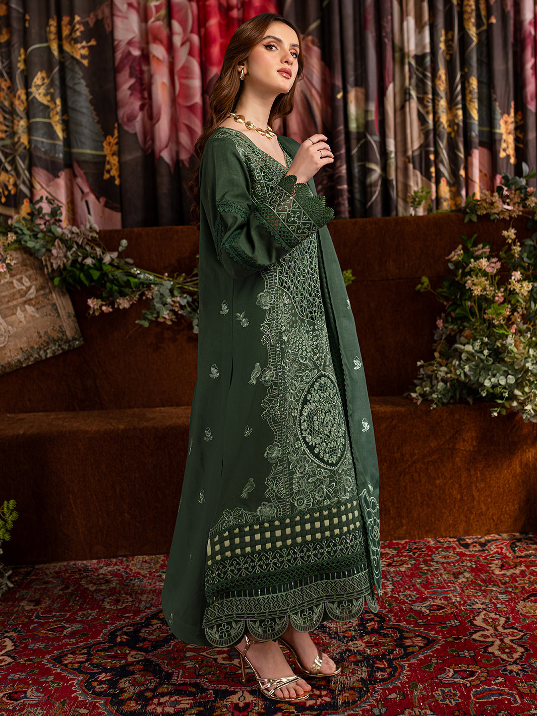 Mahnur | Veronica Luxury Karandi 24 | MATLIDA by Mahnur - Designer Dress - Type: Ladies Clothes - Available at Libayah - 100% Original