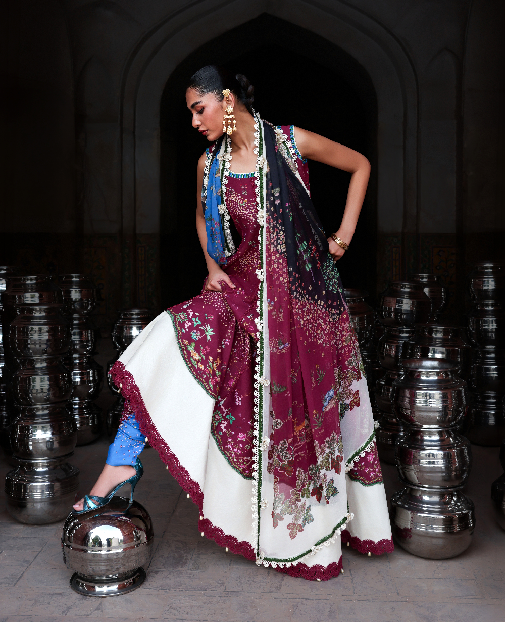 Republic Womenswear | Neoma Summer Prints 26 | Mahru by Republic Womenswear - Designer Dress  - Type : Ladies Clothes - Available at Libayah - 100% Original 