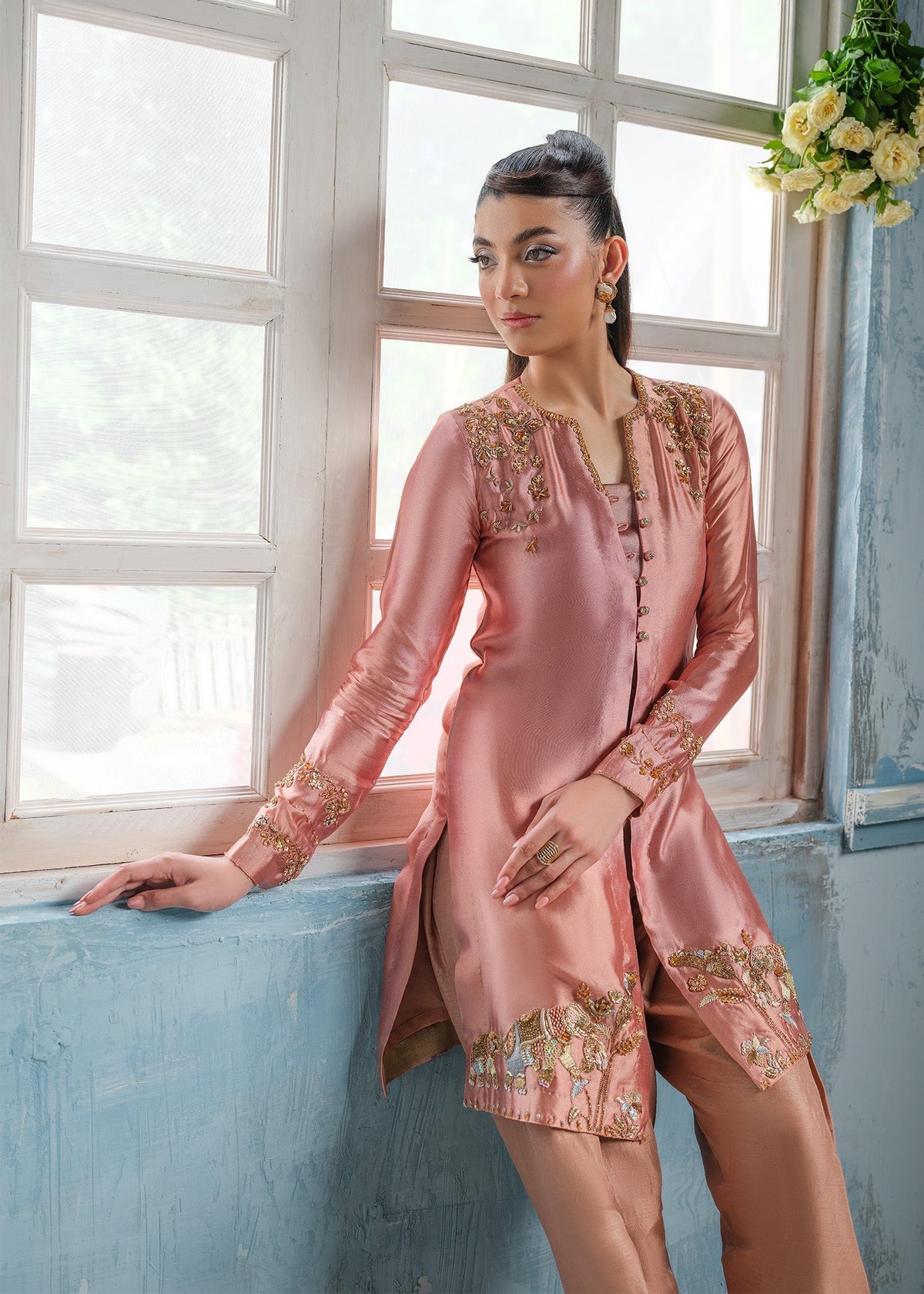 Mahum Asad | Reign Luxury Pret | Elka by Mahum Asad - Designer Dress - Type: Ladies Clothes - Available at Libayah - 100% Original