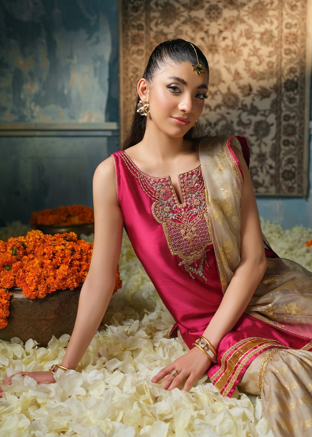 Mahum Asad | Reign Luxury Pret | Vina by Mahum Asad - Designer Dress - Type: Ladies Clothes - Available at Libayah - 100% Original