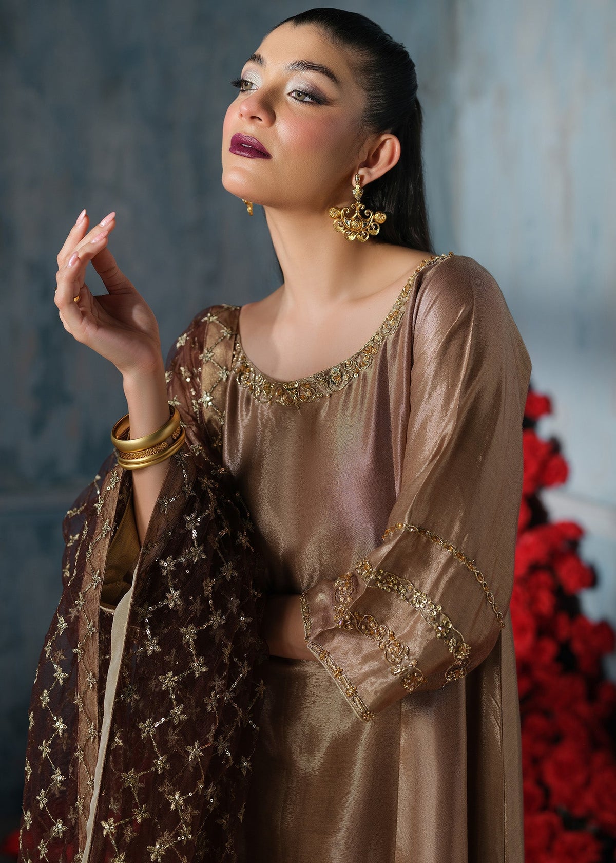 Mahum Asad | Reign Luxury Pret | Kiara by Mahum Asad - Designer Dress - Type: Ladies Clothes - Available at Libayah - 100% Original