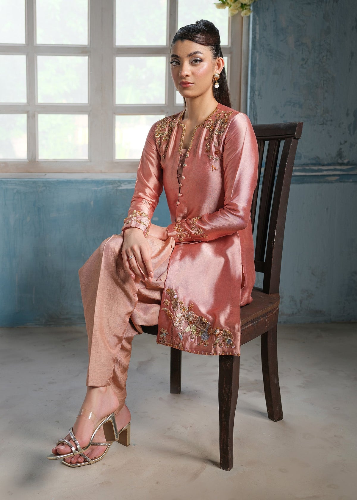 Mahum Asad | Reign Luxury Pret | Elka by Mahum Asad - Designer Dress - Type: Ladies Clothes - Available at Libayah - 100% Original