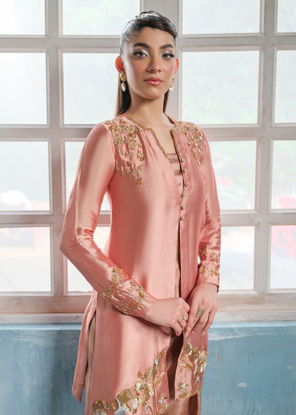Mahum Asad | Reign Luxury Pret | Elka by Mahum Asad - Designer Dress - Type: Ladies Clothes - Available at Libayah - 100% Original
