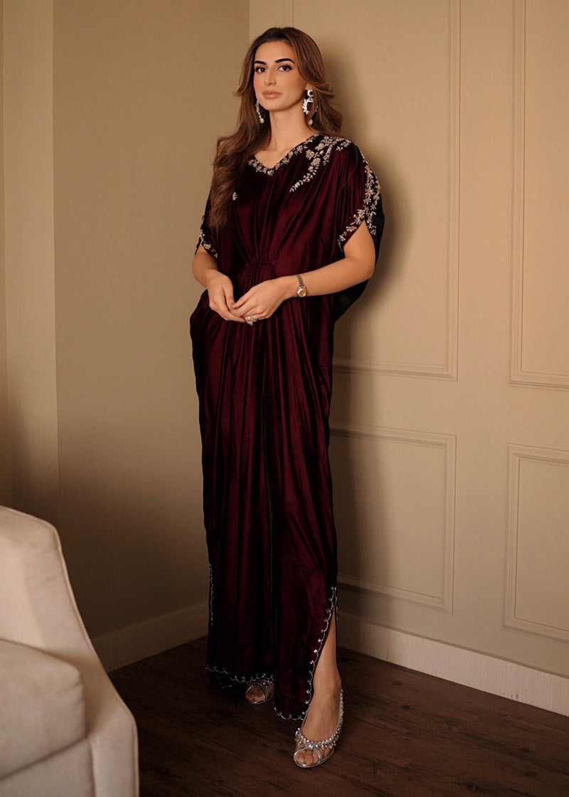 Mahum Asad | Winter Edit | Veronica by Mahum Asad - Designer Dress - Type: Ladies Clothes - Available at Libayah - 100% Original