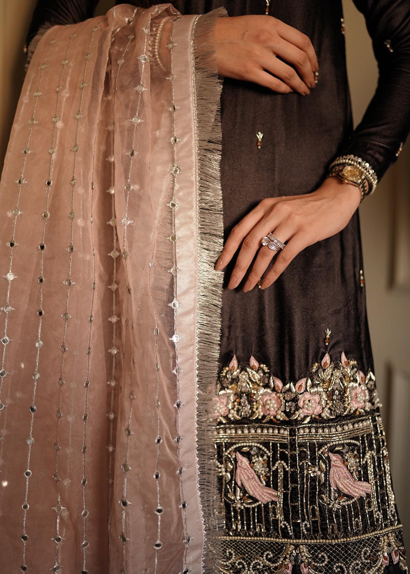 Mahum Asad | Winter Edit | Camila by Mahum Asad - Designer Dress - Type: Ladies Clothes - Available at Libayah - 100% Original