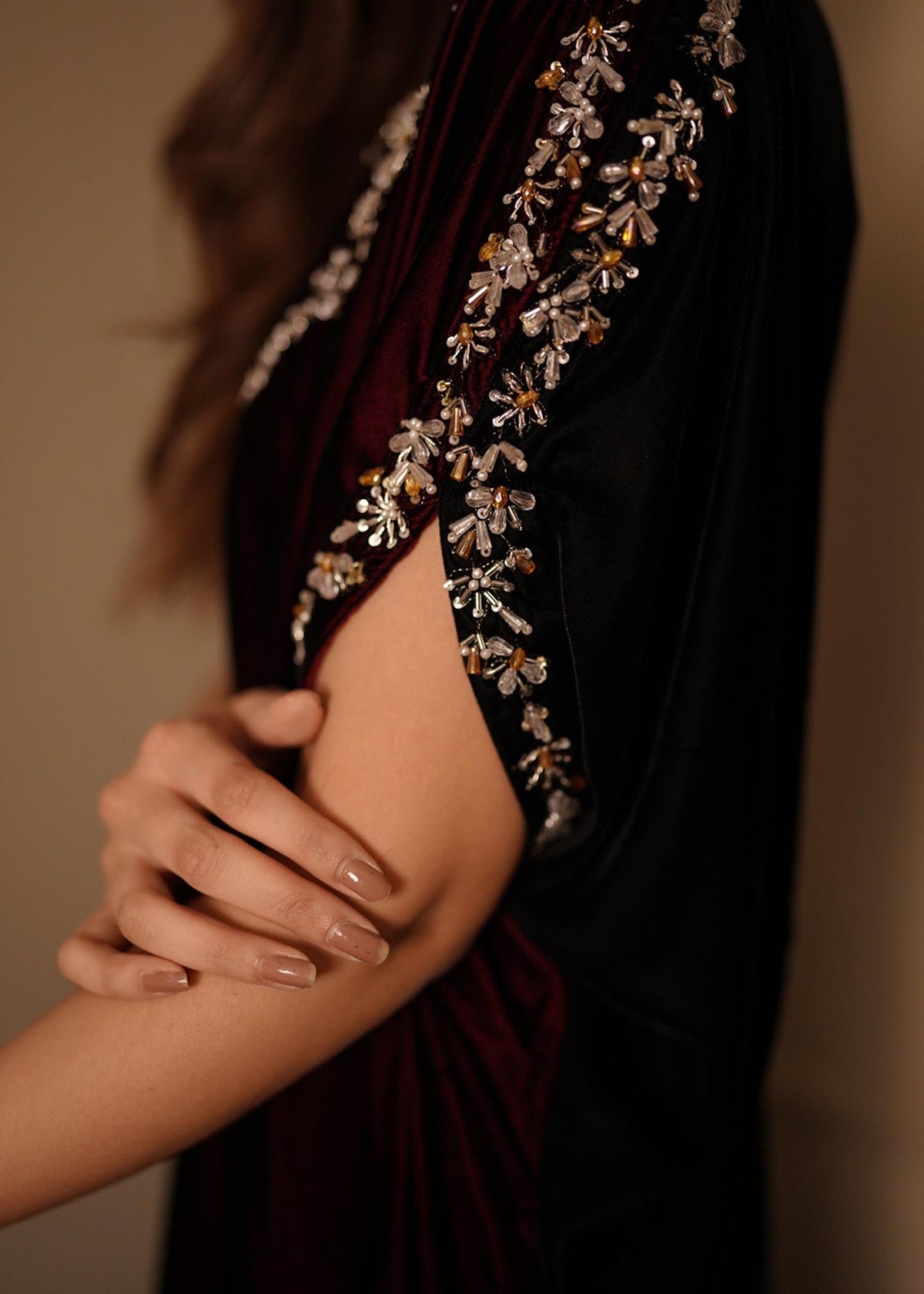 Mahum Asad | Winter Edit | Veronica by Mahum Asad - Designer Dress - Type: Ladies Clothes - Available at Libayah - 100% Original