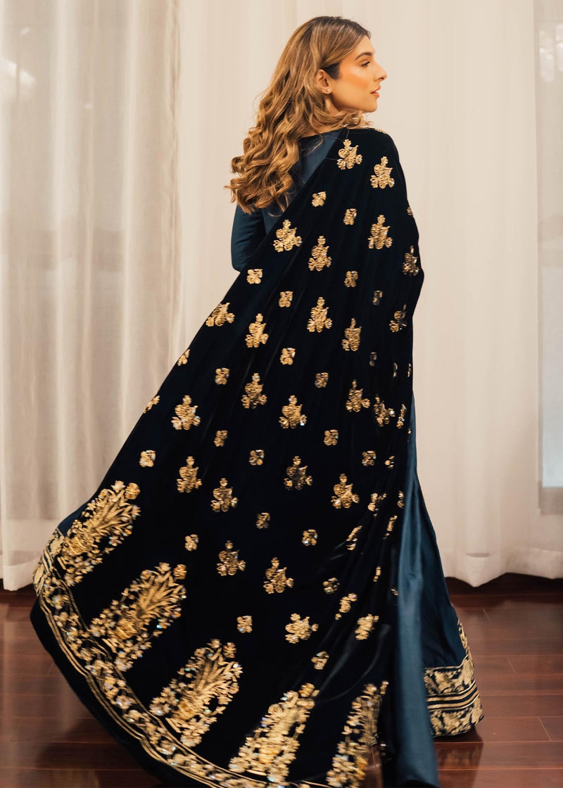 Mahum Asad | Winter Edit | Audrey by Mahum Asad - Designer Dress - Type: Ladies Clothes - Available at Libayah - 100% Original