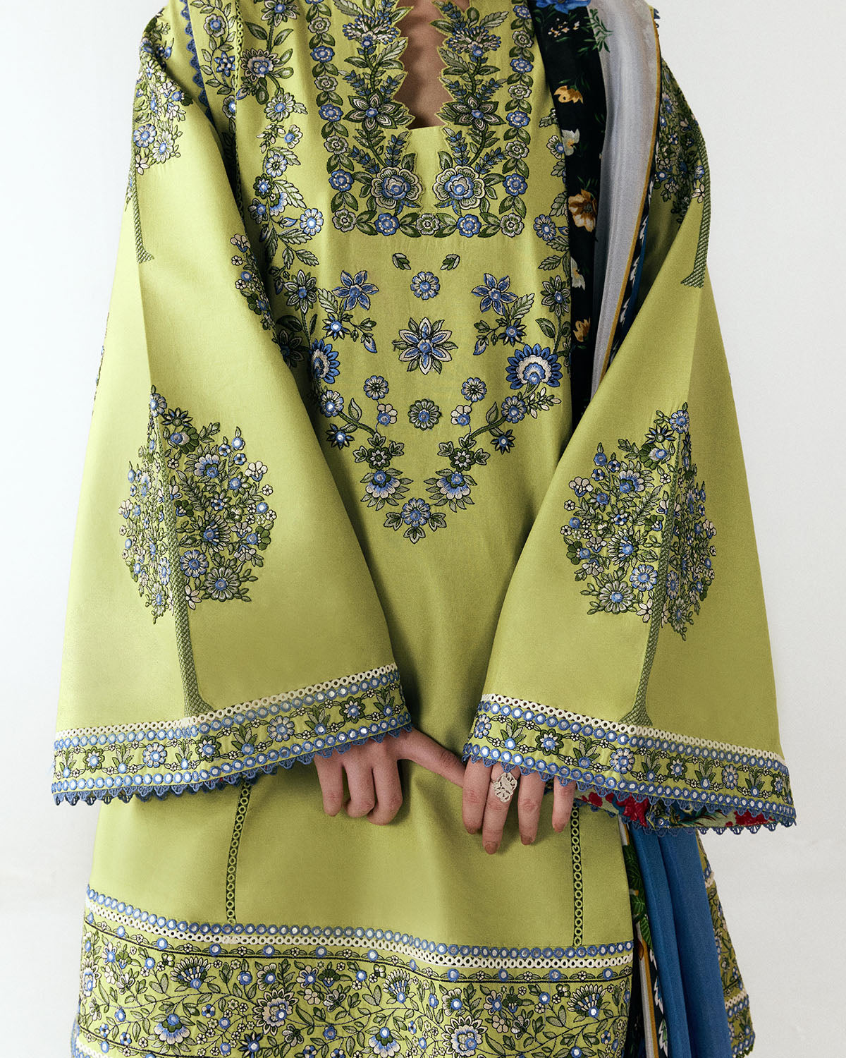Jugnu | SS 26 Lawn | Mai by Jugnu - Designer Dress  - Type : Ladies Clothes - Available at Libayah - 100% Original 
