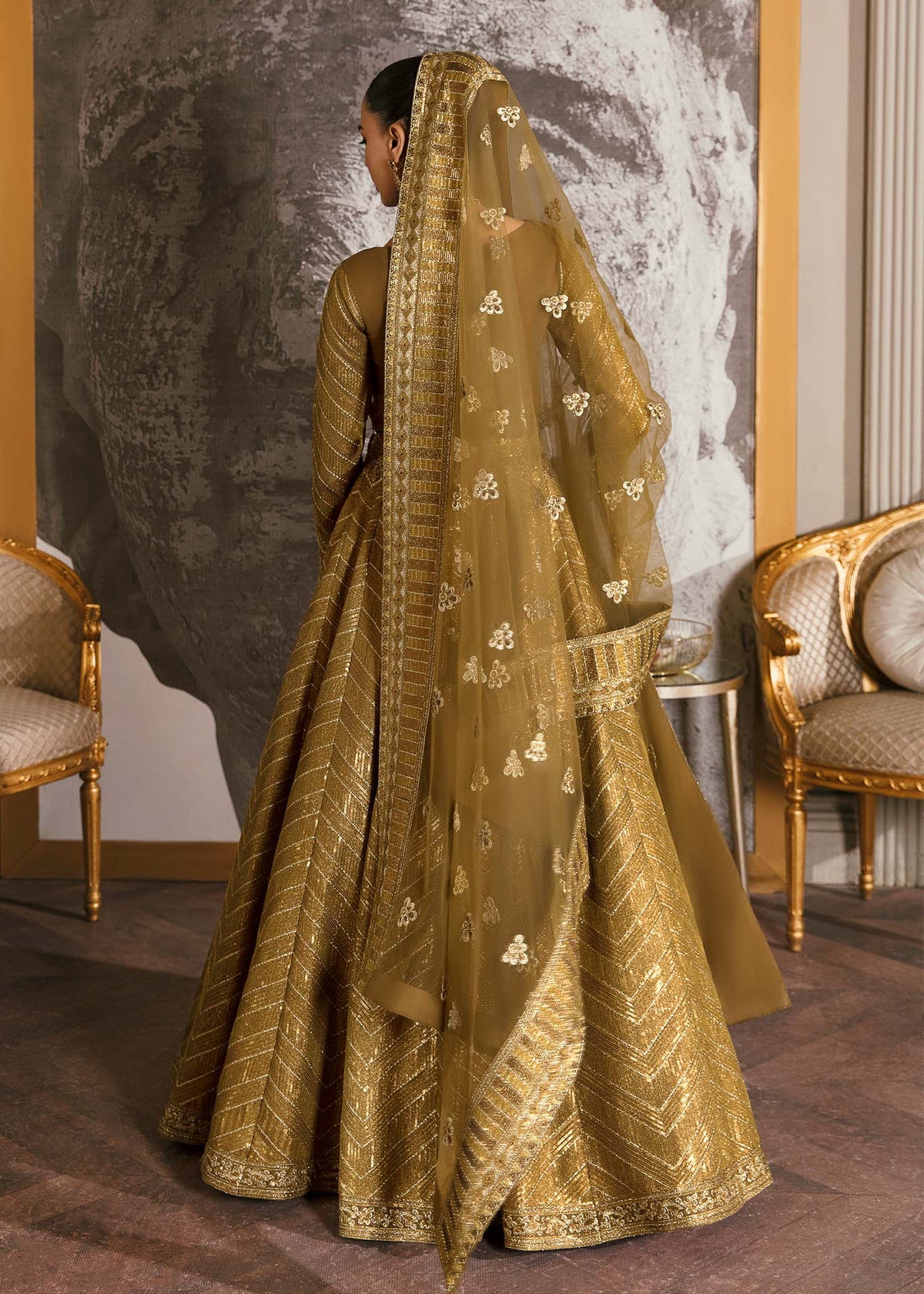 Waqas Shah | Malika - E - Elizabeth | ORCHID by Waqas Shah - Designer Dress - Type: Ladies Clothes - Available at Libayah - 100% Original