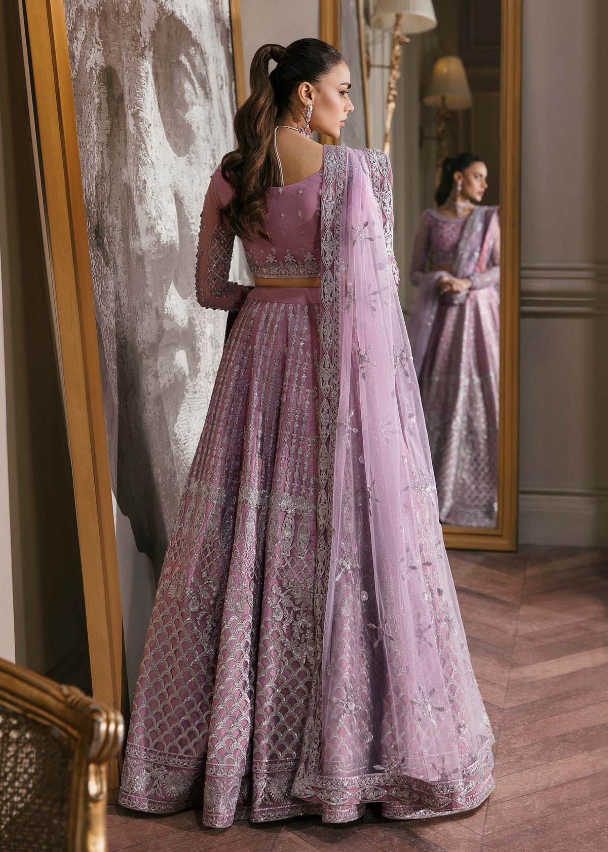 Waqas Shah | Malika - E - Elizabeth | ASTER by Waqas Shah - Designer Dress - Type: Ladies Clothes - Available at Libayah - 100% Original