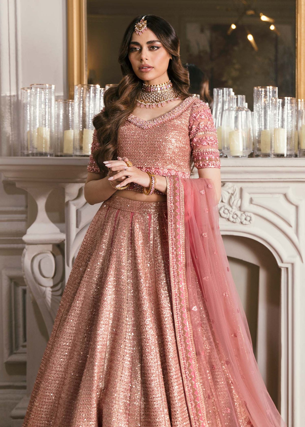Waqas Shah | Malika - E - Elizabeth | PRIMROSE by Waqas Shah - Designer Dress - Type: Ladies Clothes - Available at Libayah - 100% Original