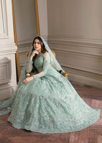 Waqas Shah | Malika - E - Elizabeth | BLUE MIST by Waqas Shah - Designer Dress - Type: Ladies Clothes - Available at Libayah - 100% Original