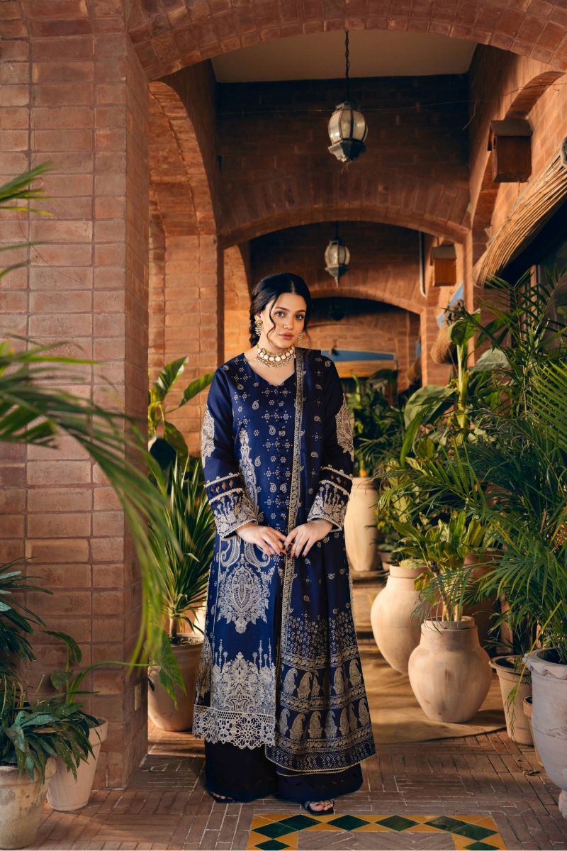 Manara | Luxury Winter 2025 | AARI by Manara - Designer Dress - Type: Ladies Clothes - Available at Libayah - 100% Original