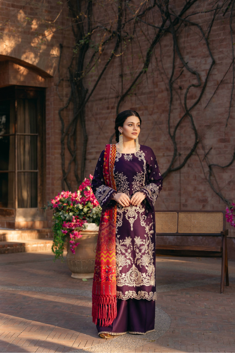 Manara | Luxury Winter 2025 | KALAMKAR by Manara - Designer Dress - Type: Ladies Clothes - Available at Libayah - 100% Original