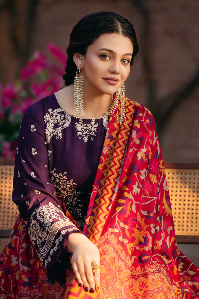 Manara | Luxury Winter 2025 | KALAMKAR by Manara - Designer Dress - Type: Ladies Clothes - Available at Libayah - 100% Original