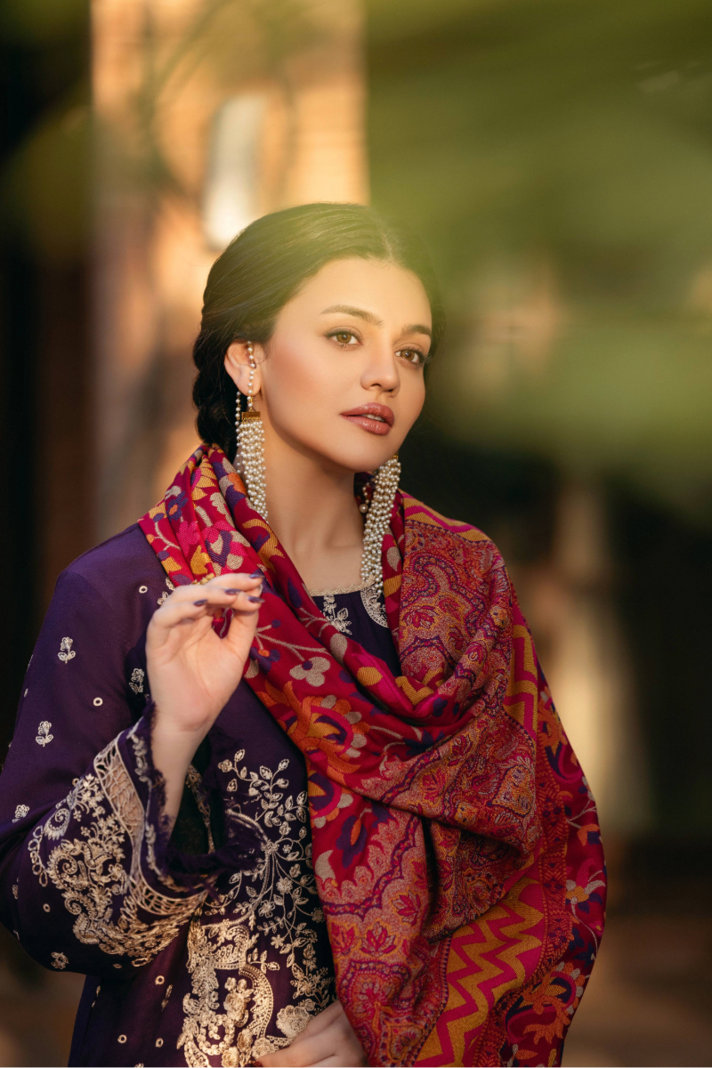 Manara | Luxury Winter 2025 | KALAMKAR by Manara - Designer Dress - Type: Ladies Clothes - Available at Libayah - 100% Original