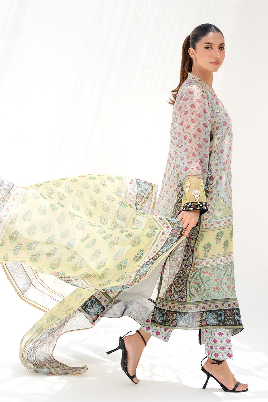 Sania Maskatiya | Summer Festive 26 | Mareeha (A) by Sania Maskatiya - Designer Dress  - Type : Ladies Clothes - Available at Libayah - 100% Original 