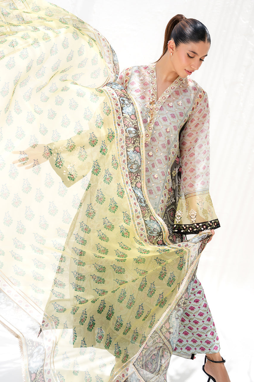 Sania Maskatiya | Summer Festive 26 | Mareeha (A) by Sania Maskatiya - Designer Dress  - Type : Ladies Clothes - Available at Libayah - 100% Original 