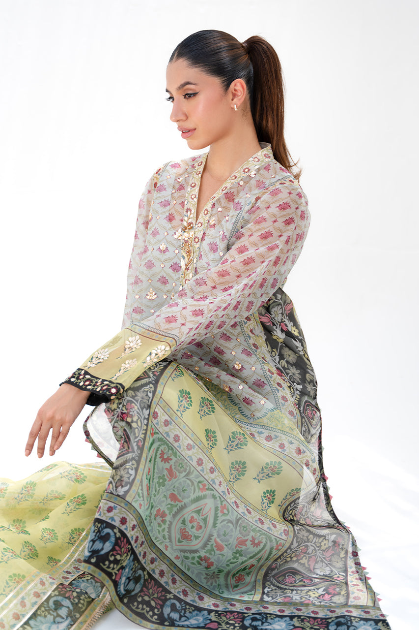 Sania Maskatiya | Summer Festive 26 | Mareeha (A) by Sania Maskatiya - Designer Dress  - Type : Ladies Clothes - Available at Libayah - 100% Original 