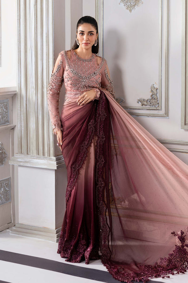 Maria B | Mbroidered 2025 | BD-3001 by Maria B - Designer Dress  - Type : Ladies Clothes - Available at Libayah - 100% Original 