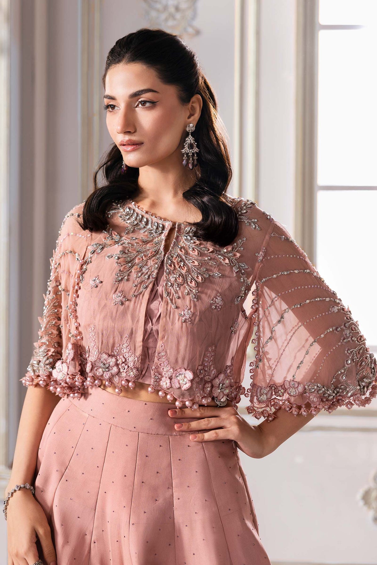 Maria B | Mbroidered 2025 | BD-3001 by Maria B - Designer Dress  - Type : Ladies Clothes - Available at Libayah - 100% Original 