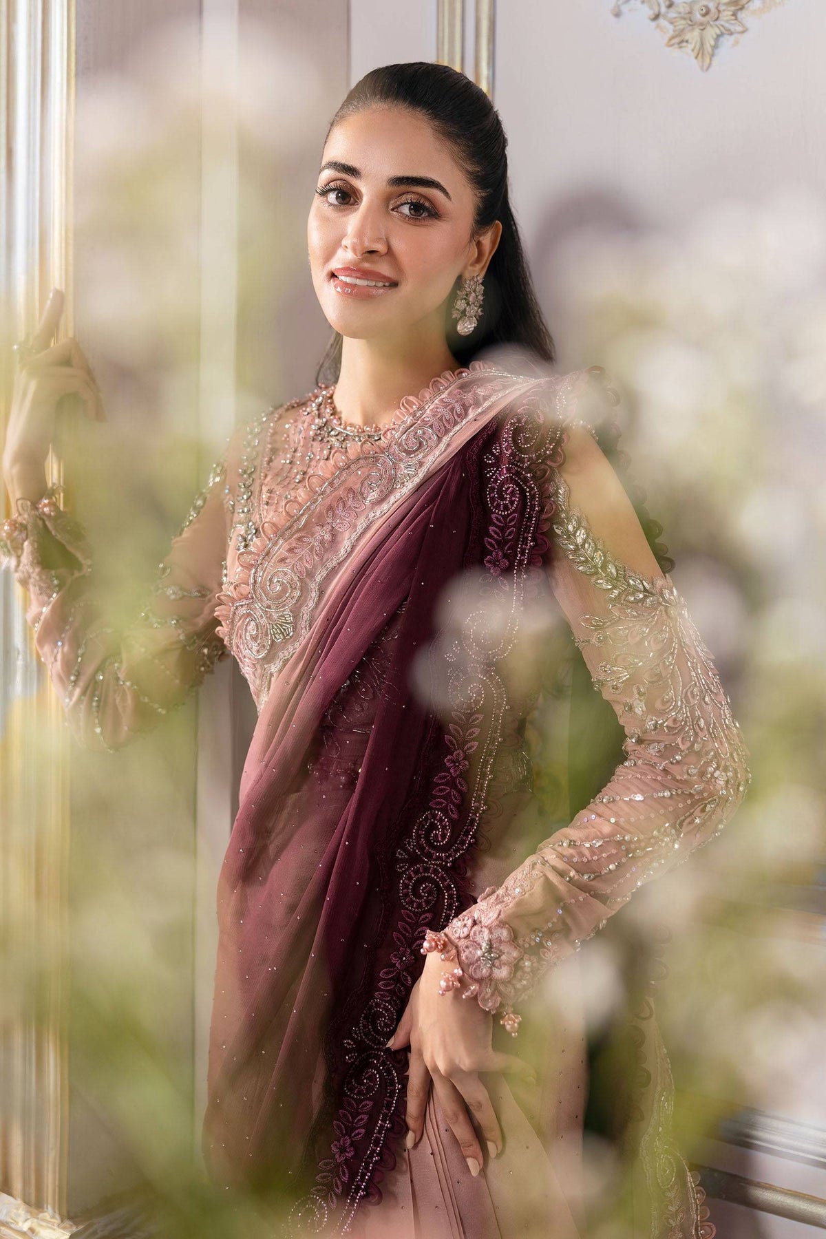 Maria B | Mbroidered 2025 | BD-3001 by Maria B - Designer Dress  - Type : Ladies Clothes - Available at Libayah - 100% Original 