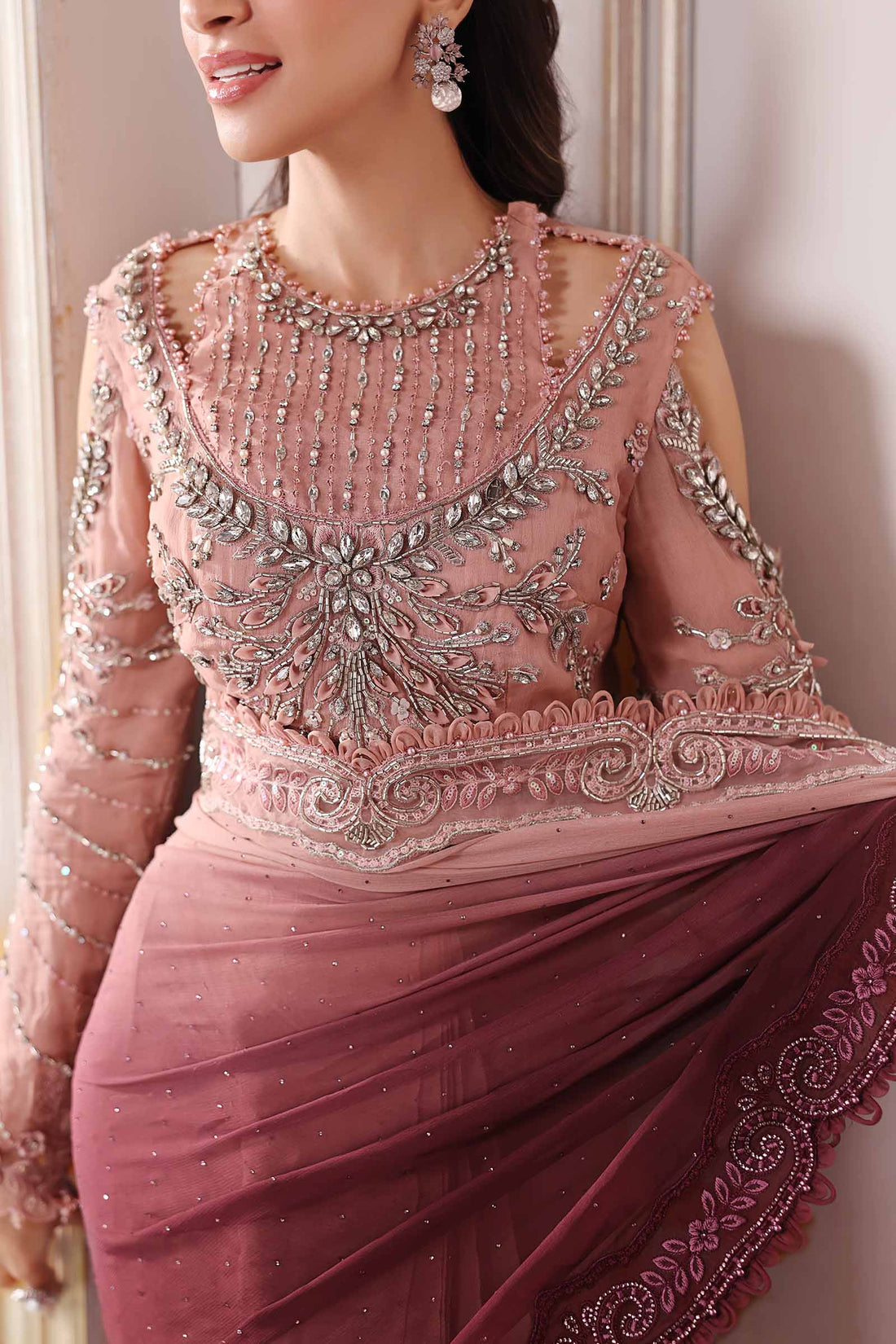 Maria B | Mbroidered 2025 | BD-3001 by Maria B - Designer Dress  - Type : Ladies Clothes - Available at Libayah - 100% Original 